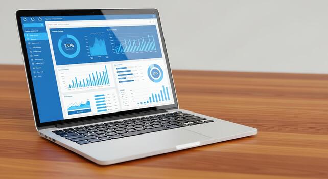 Dashboard de analítica mostrando métricas de tráfico orgánico para detectar blogs sin valor real