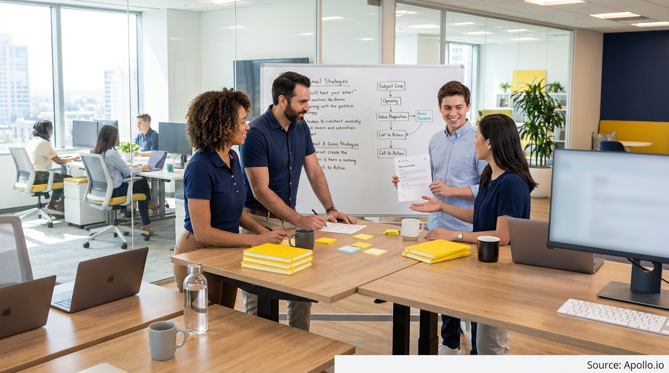 Profesionales analizando métricas de campañas de email y rendimiento de recursos enviados