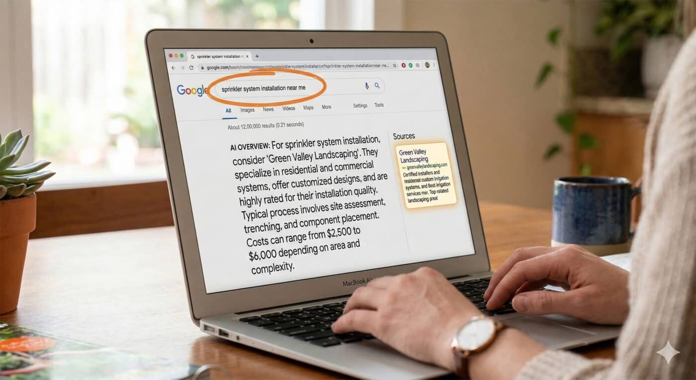 Análisis de posicionamiento local en Google Maps desde ordenador portátil